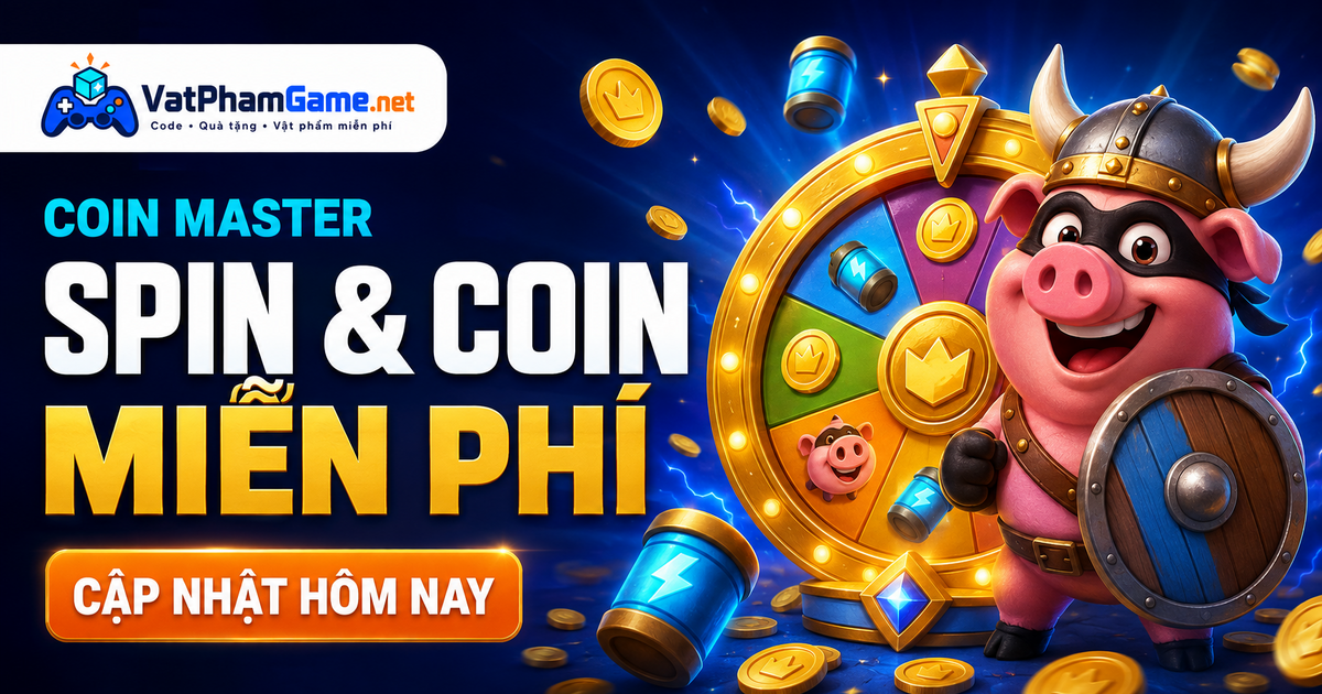 Ảnh minh họa nội dung quà tặng Coin Master