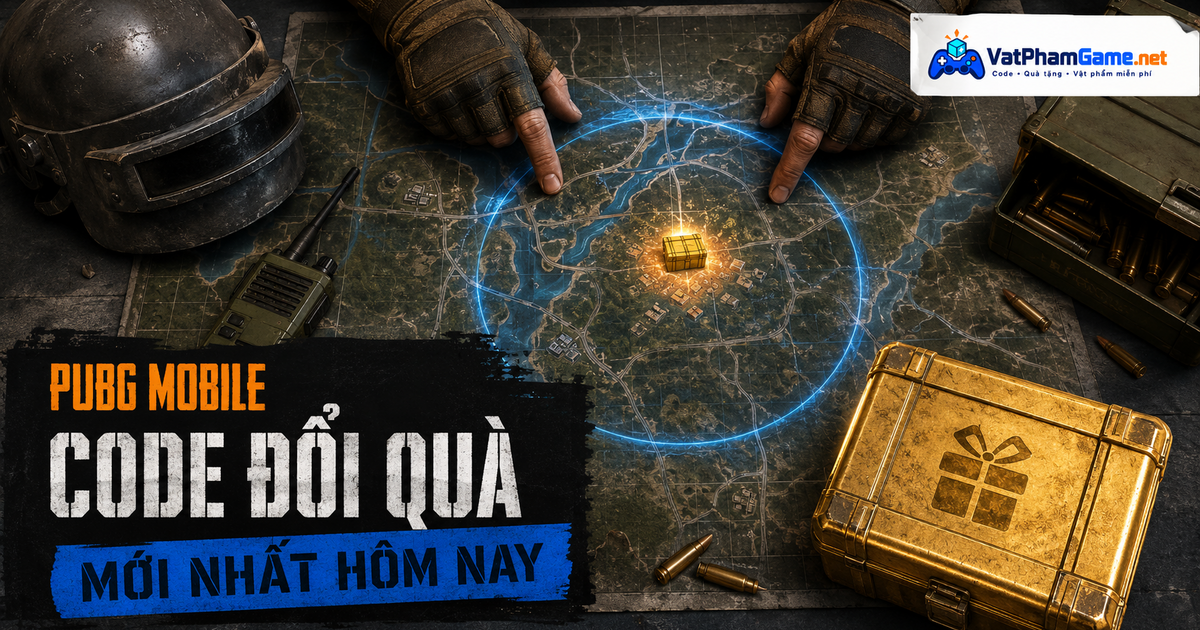 Ảnh minh họa nội dung quà tặng PUBG Mobile