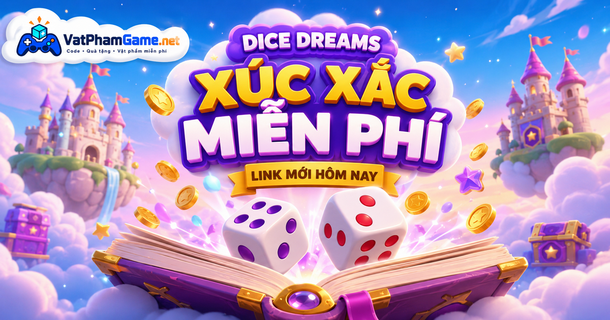 Ảnh minh họa nội dung quà tặng Dice Dreams