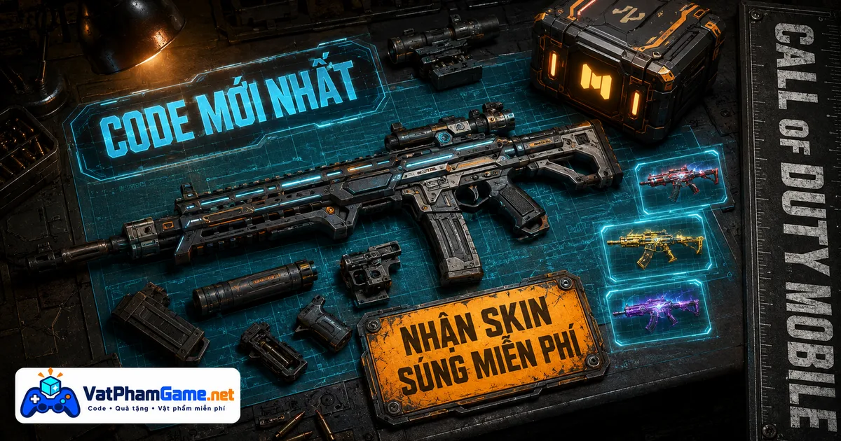 Ảnh minh họa nội dung quà tặng Call of Duty Mobile