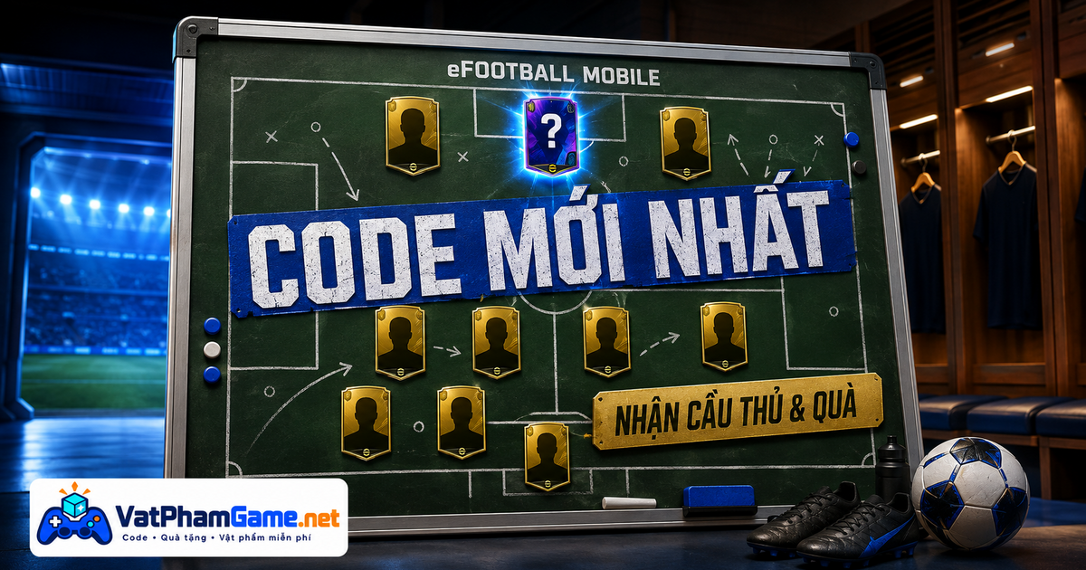 Ảnh minh họa nội dung quà tặng eFootball Mobile