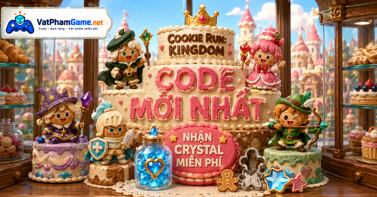 Ảnh minh họa nội dung quà tặng Cookie Run: Kingdom