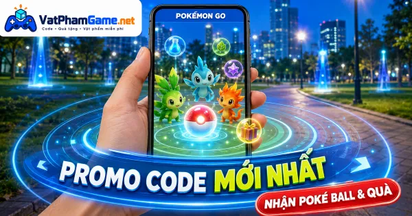 Ảnh minh họa nội dung quà tặng Pokémon GO